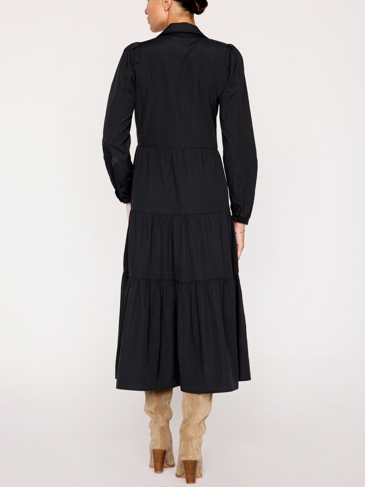 The long sleeve havana dress