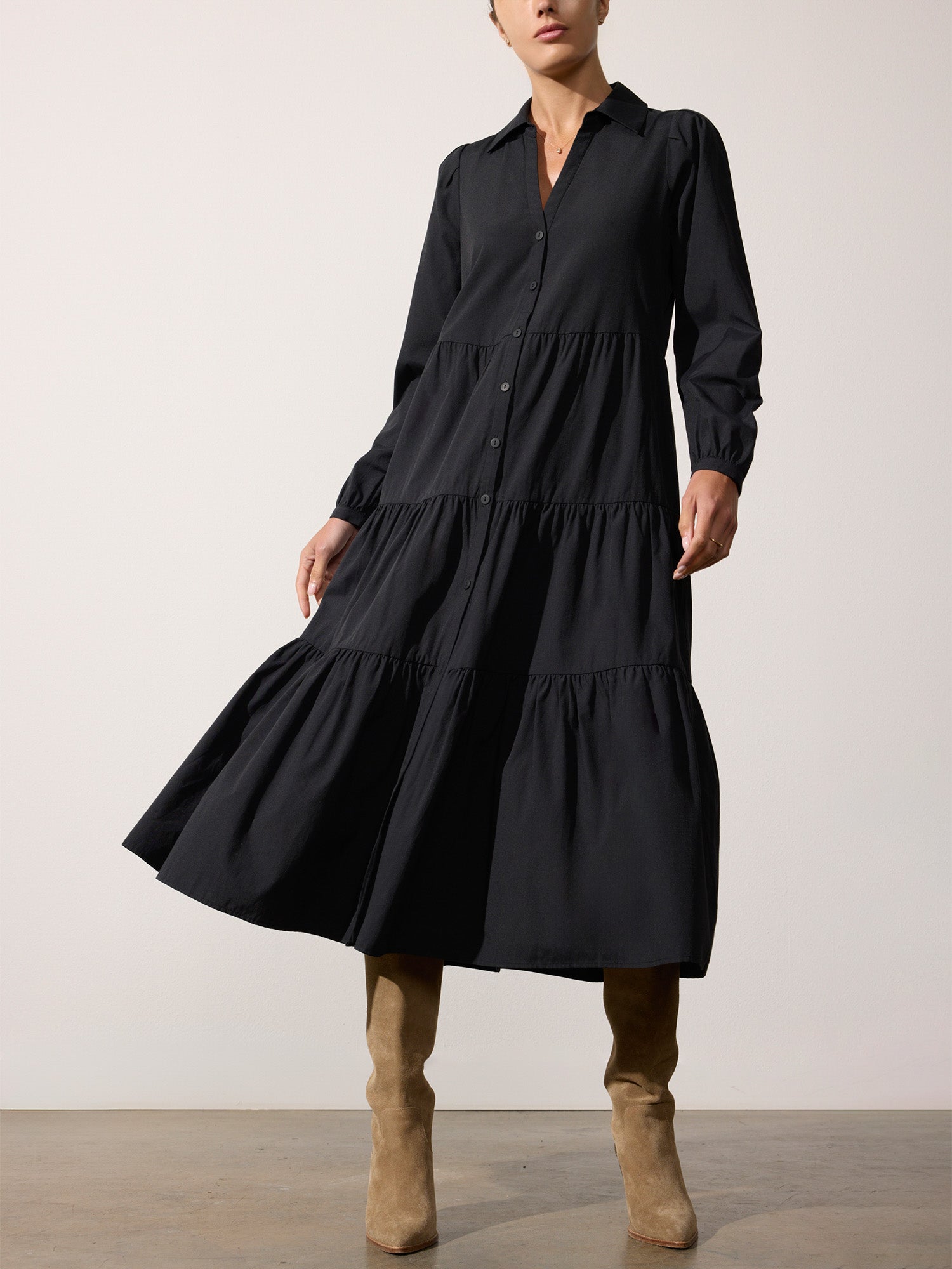 El vestido Habana de manga larga