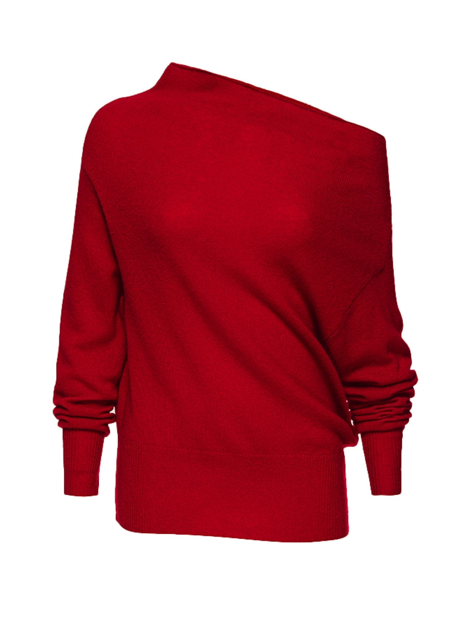 El jersey de cachemira Lori con hombros descubiertos
