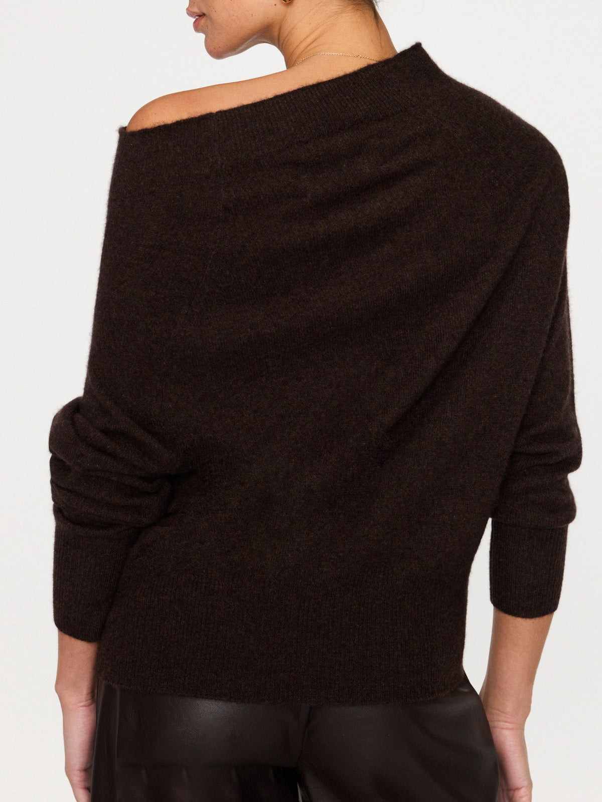 The lori cashmere off shoulder