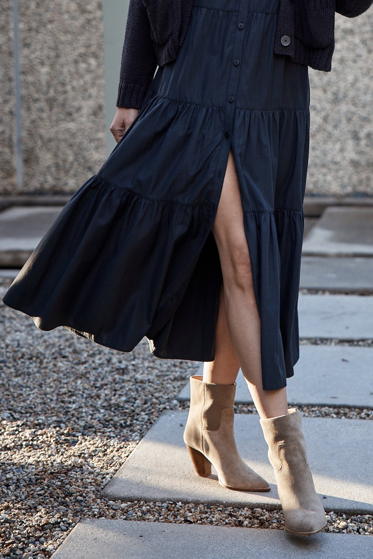 The marfa suede ankle boot