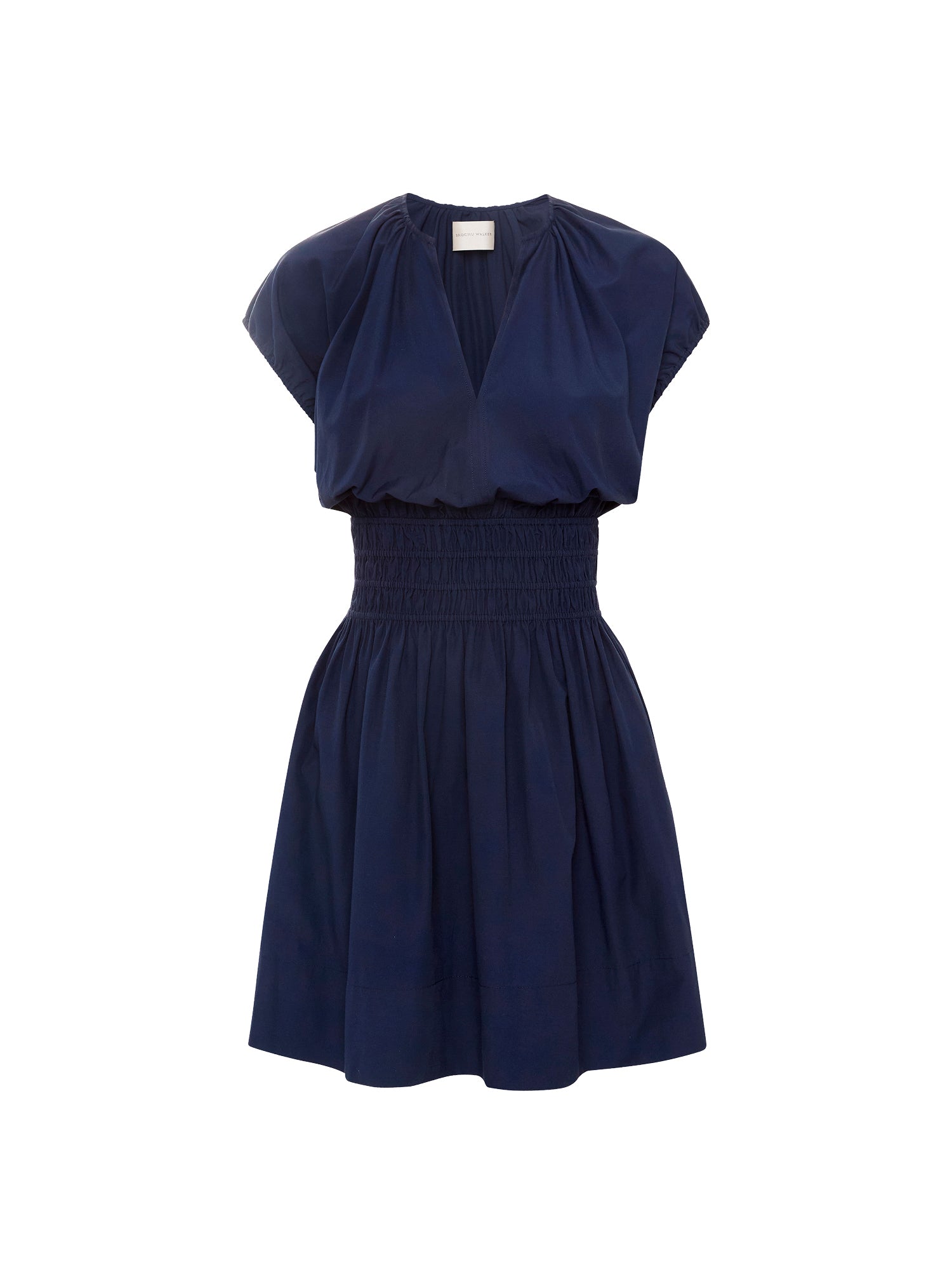 El vestido corto Mina