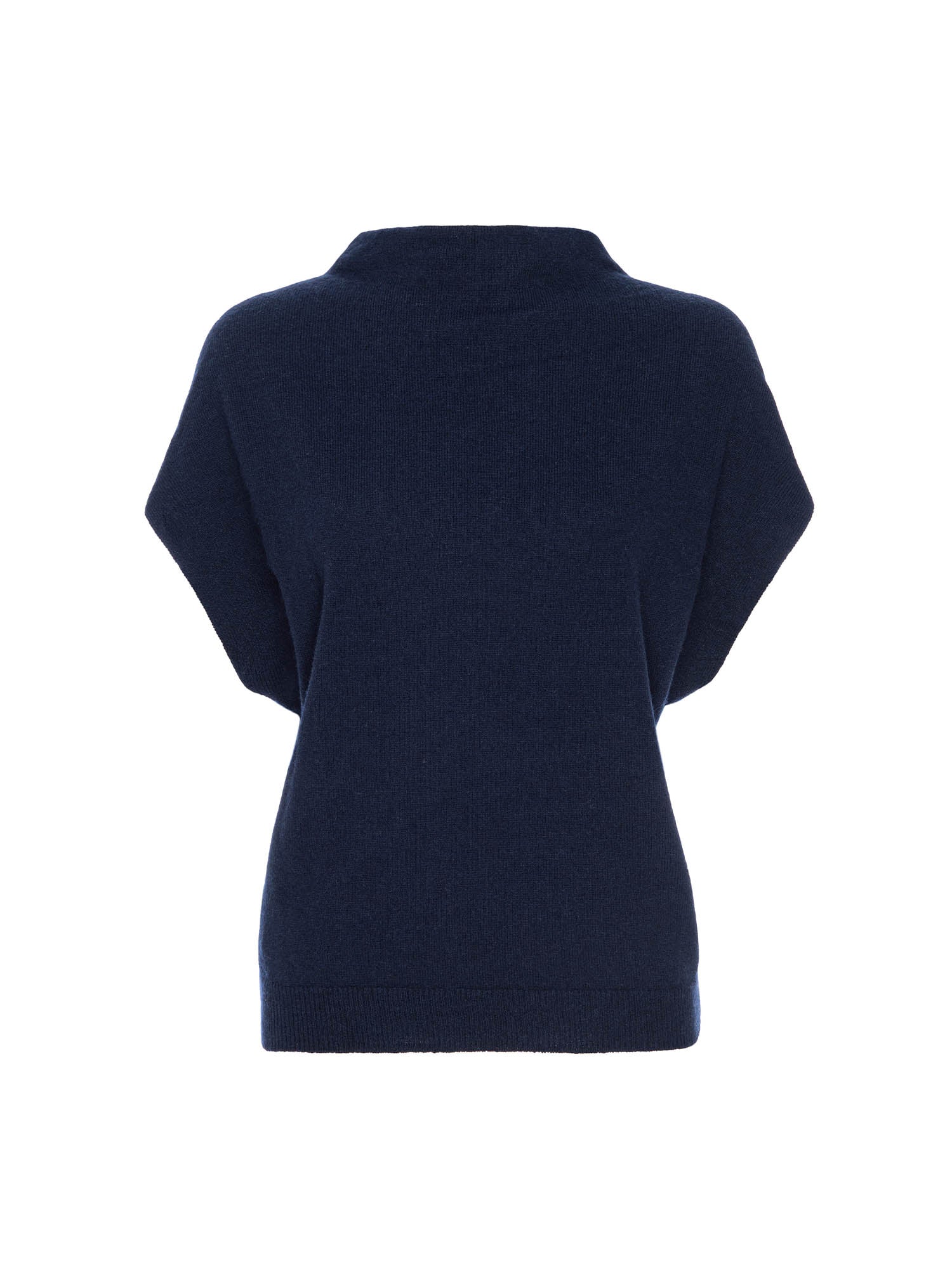 The morten funnel neck cashmere top
