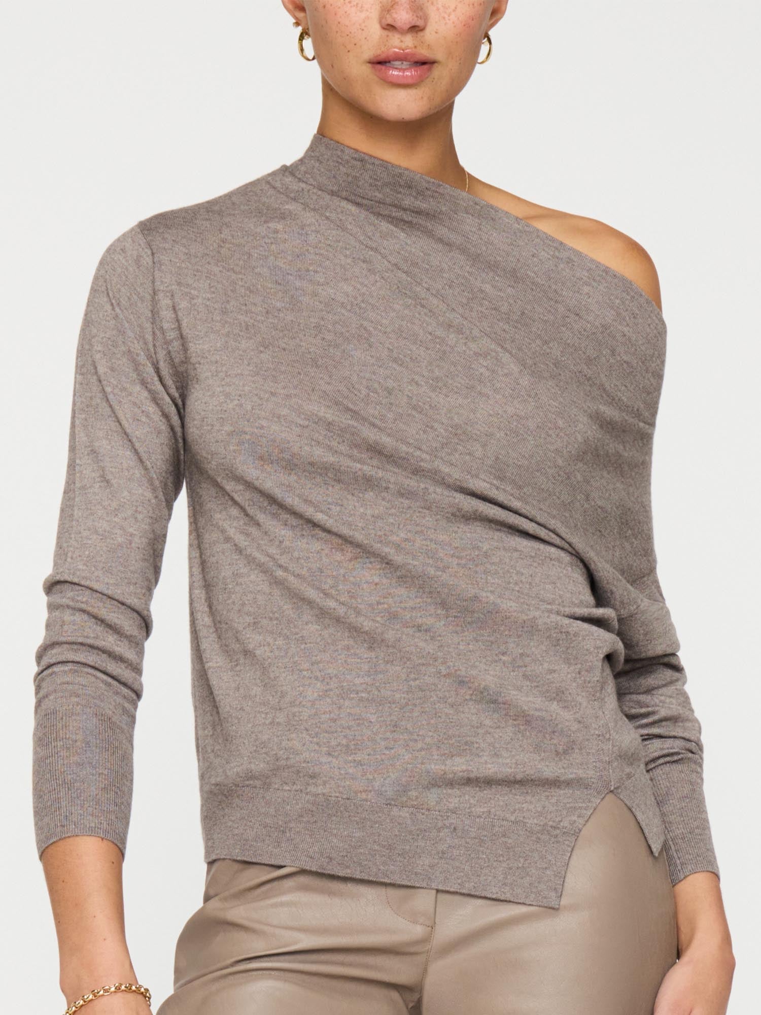 The nohr long sleeve off shoulder