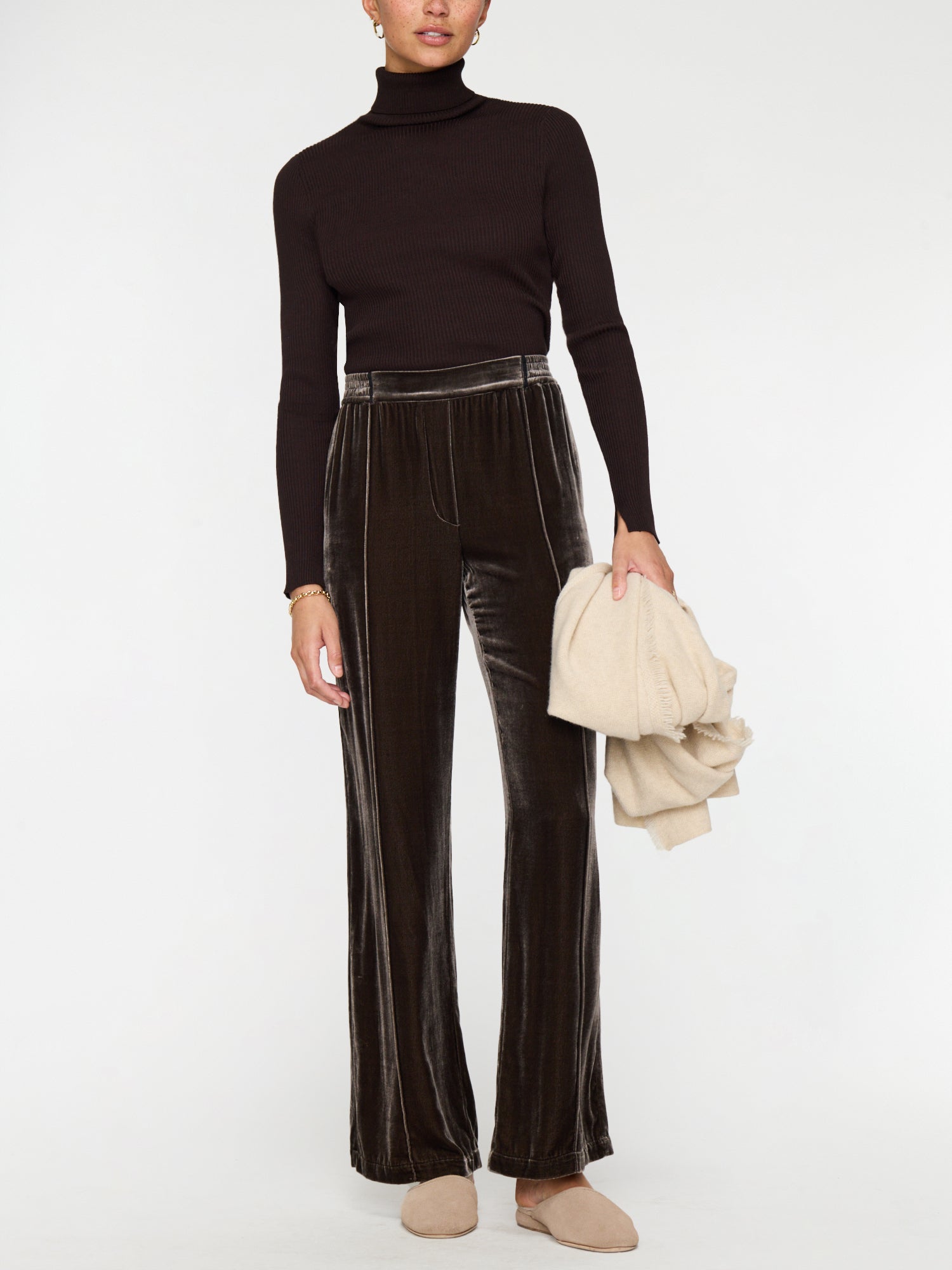 The noel ribbed turtleneck
