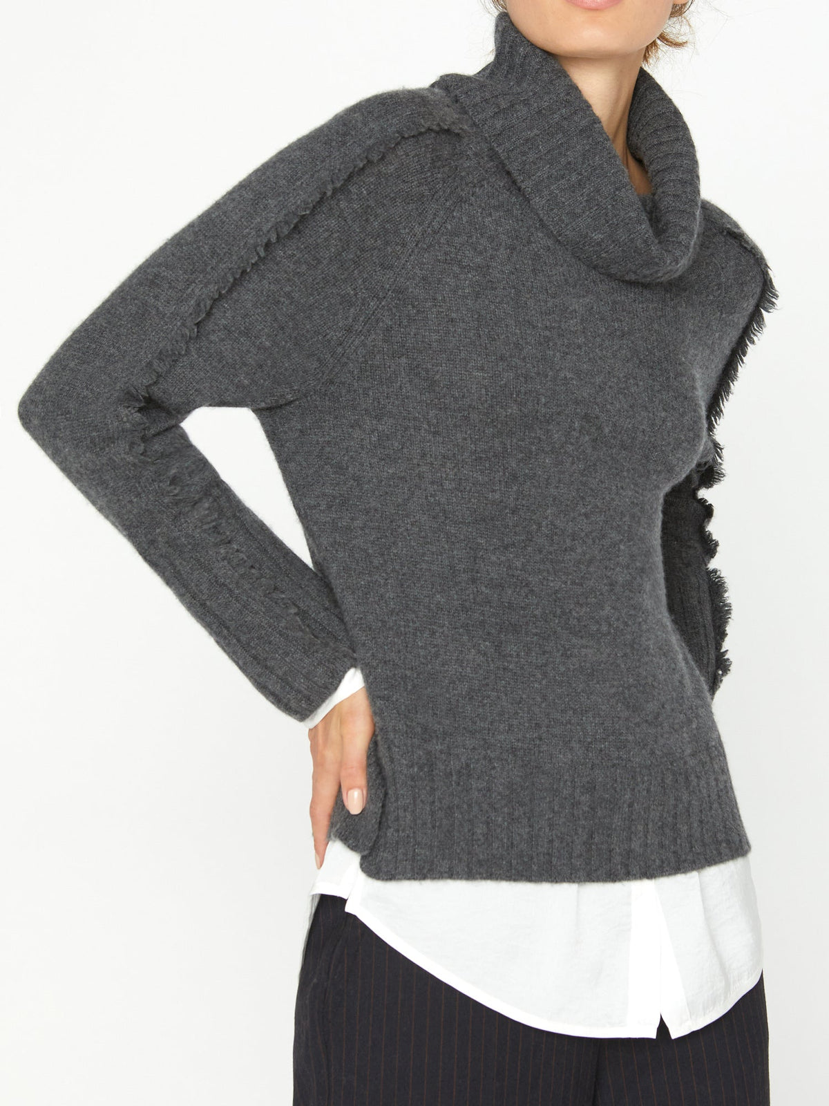 The jolie fringe layered looker