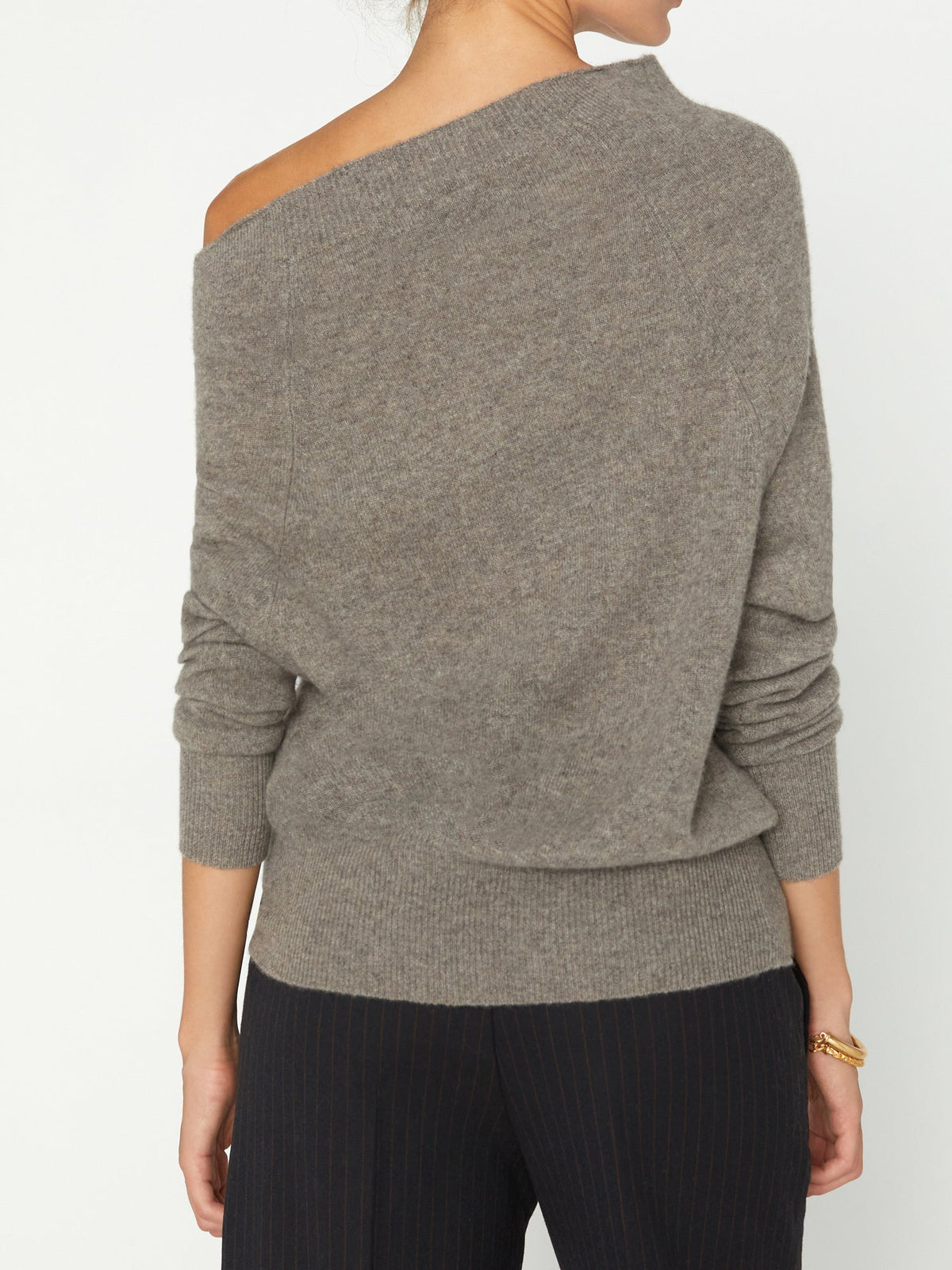 The lori cashmere off shoulder
