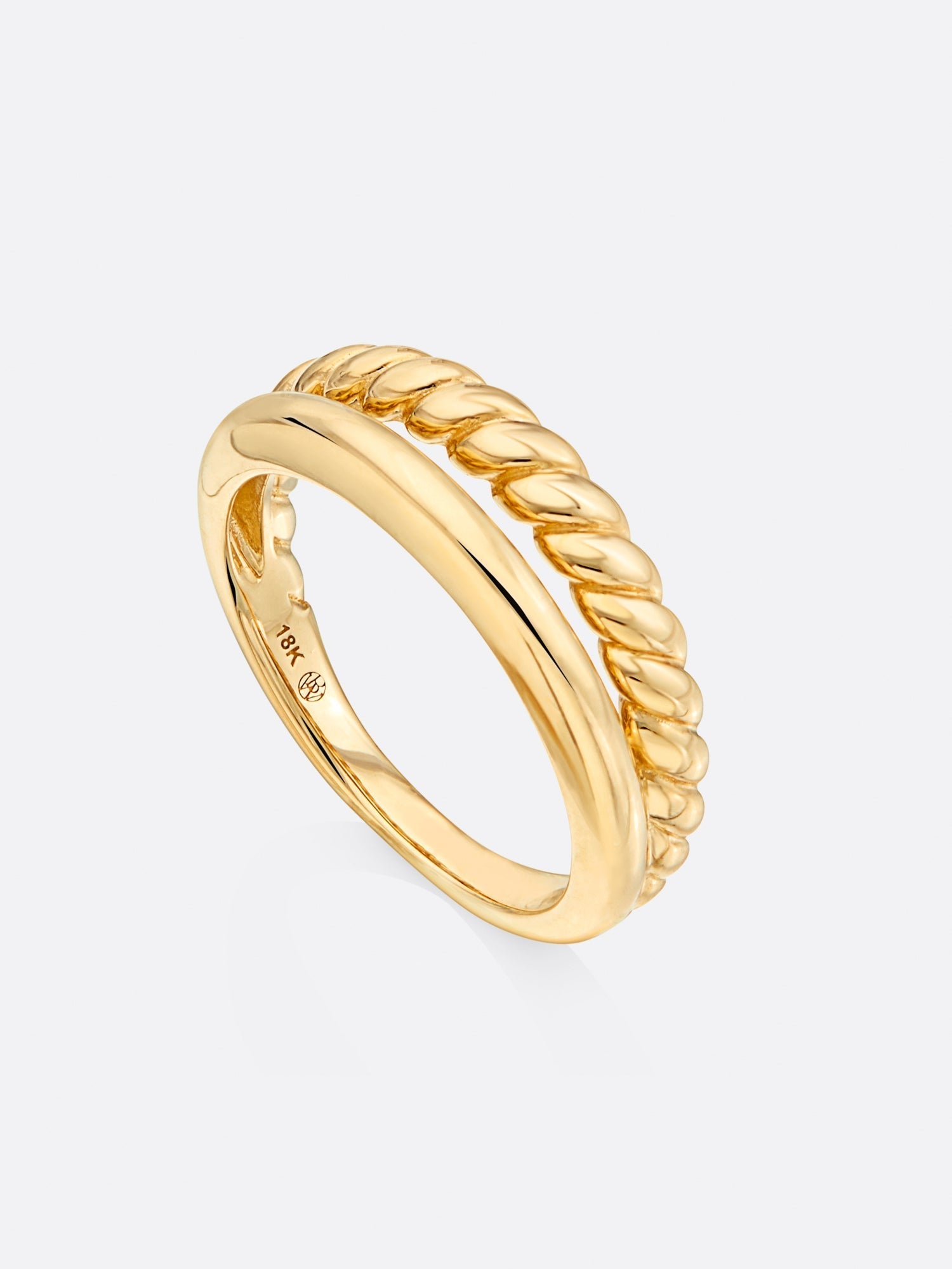 Anillo Iconics dúo oro amarillo