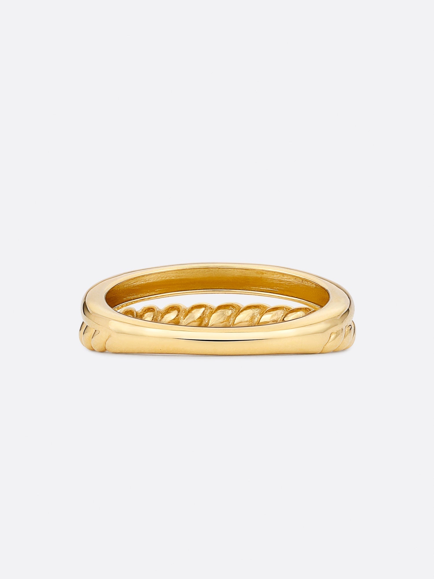 Anillo Iconics dúo oro amarillo