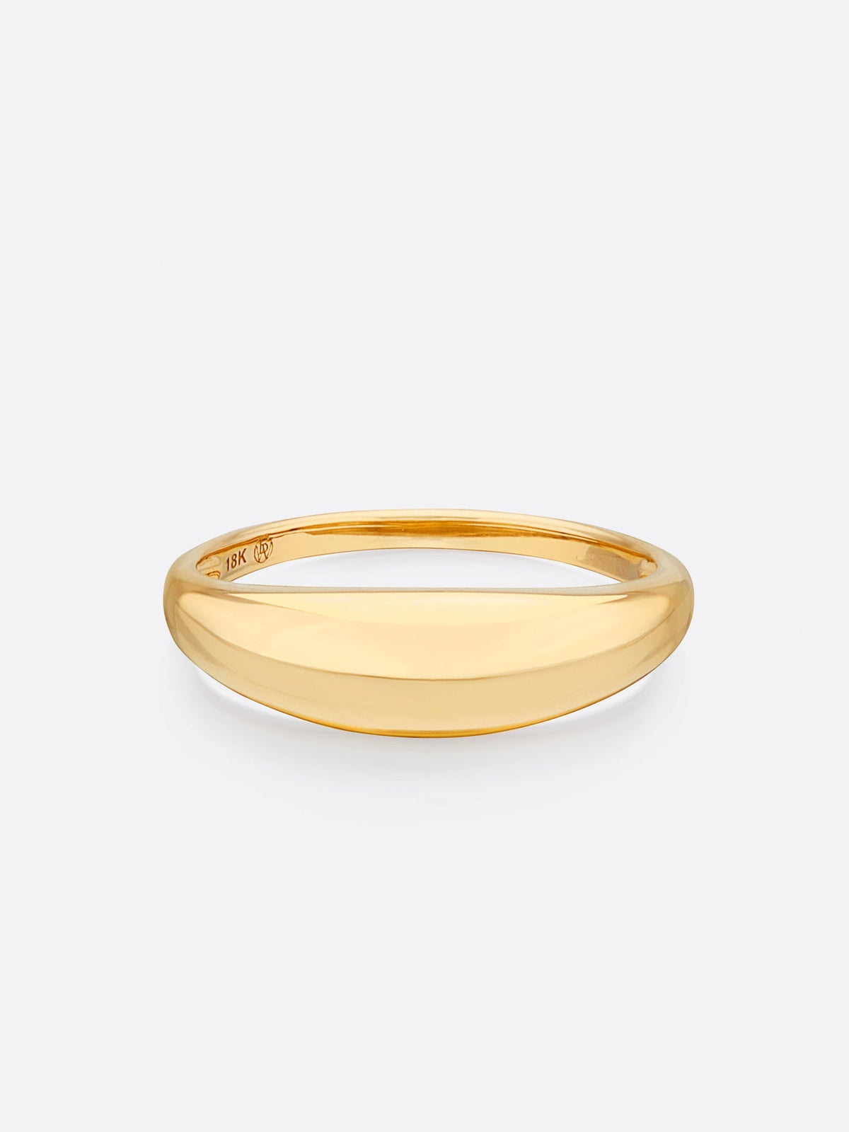 Icons yellow gold everyday dome ring