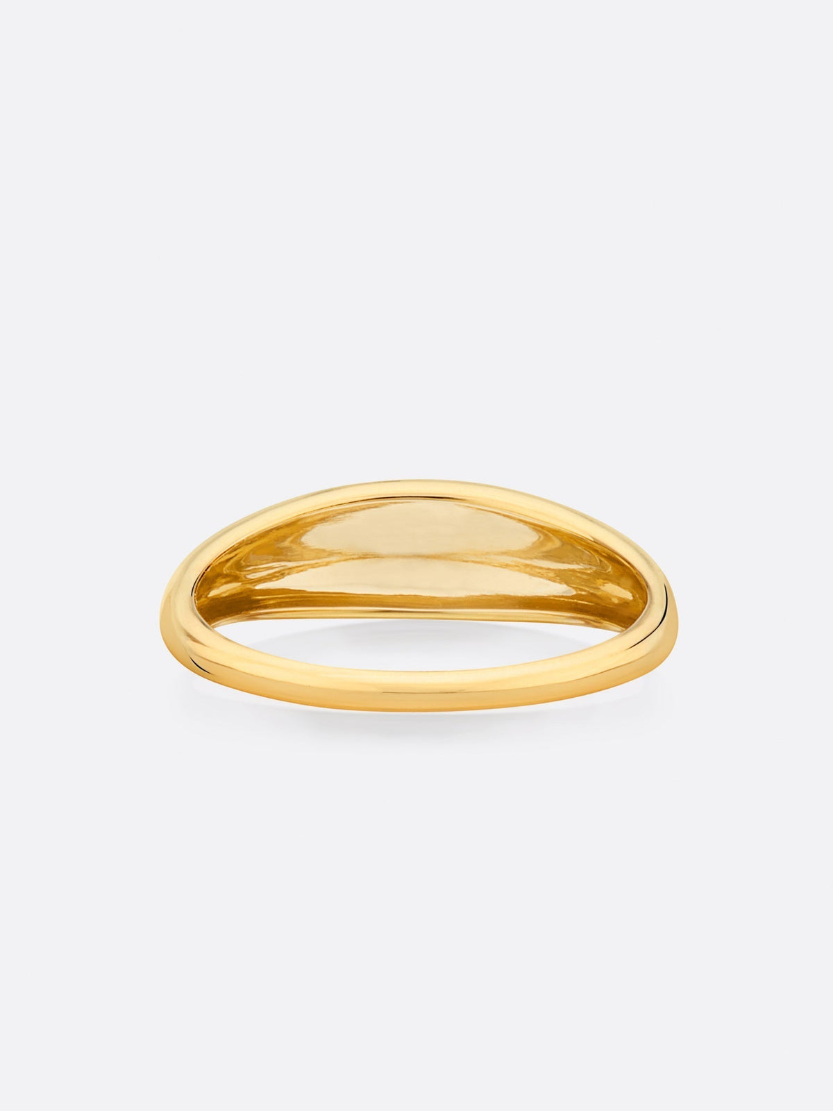 Icons yellow gold everyday dome ring