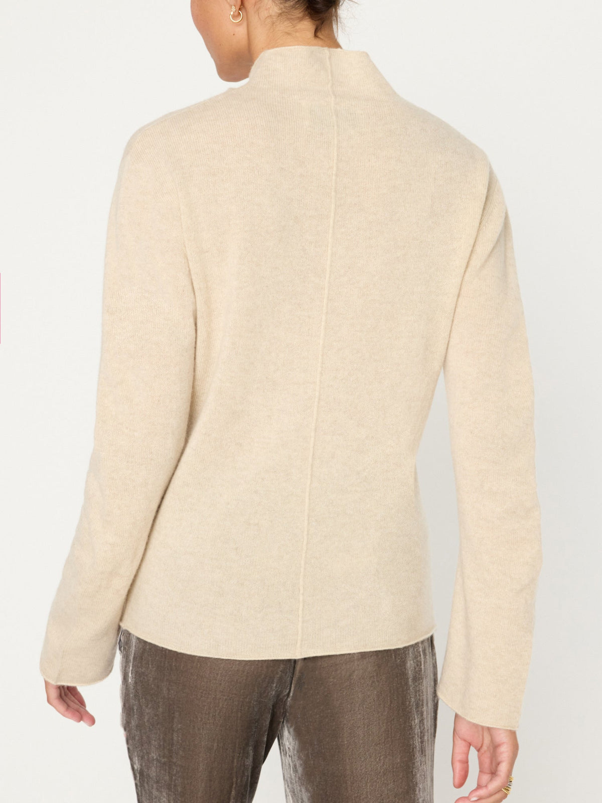 The rhone relaxed funnel cashmere sweater