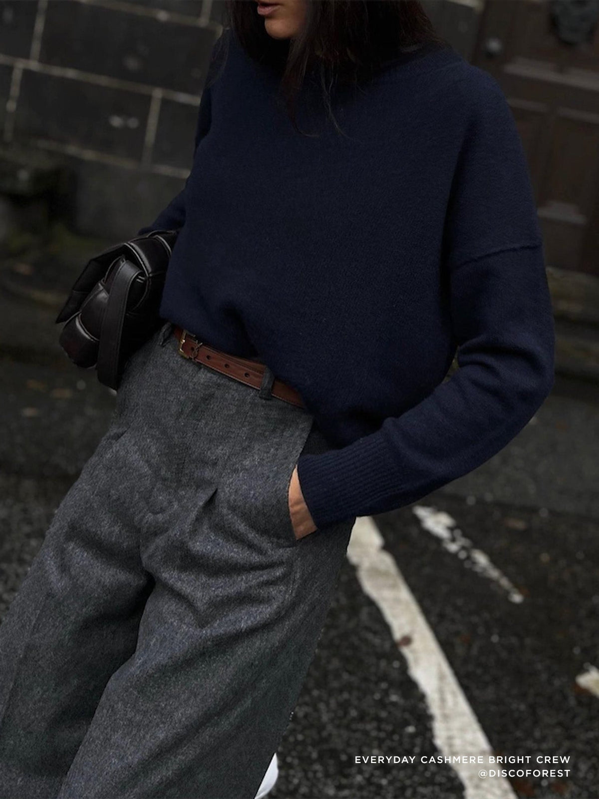 The everyday cashmere bright crew