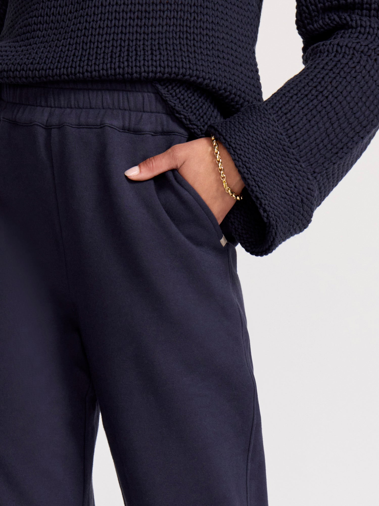 El pantalón de felpa escocesa