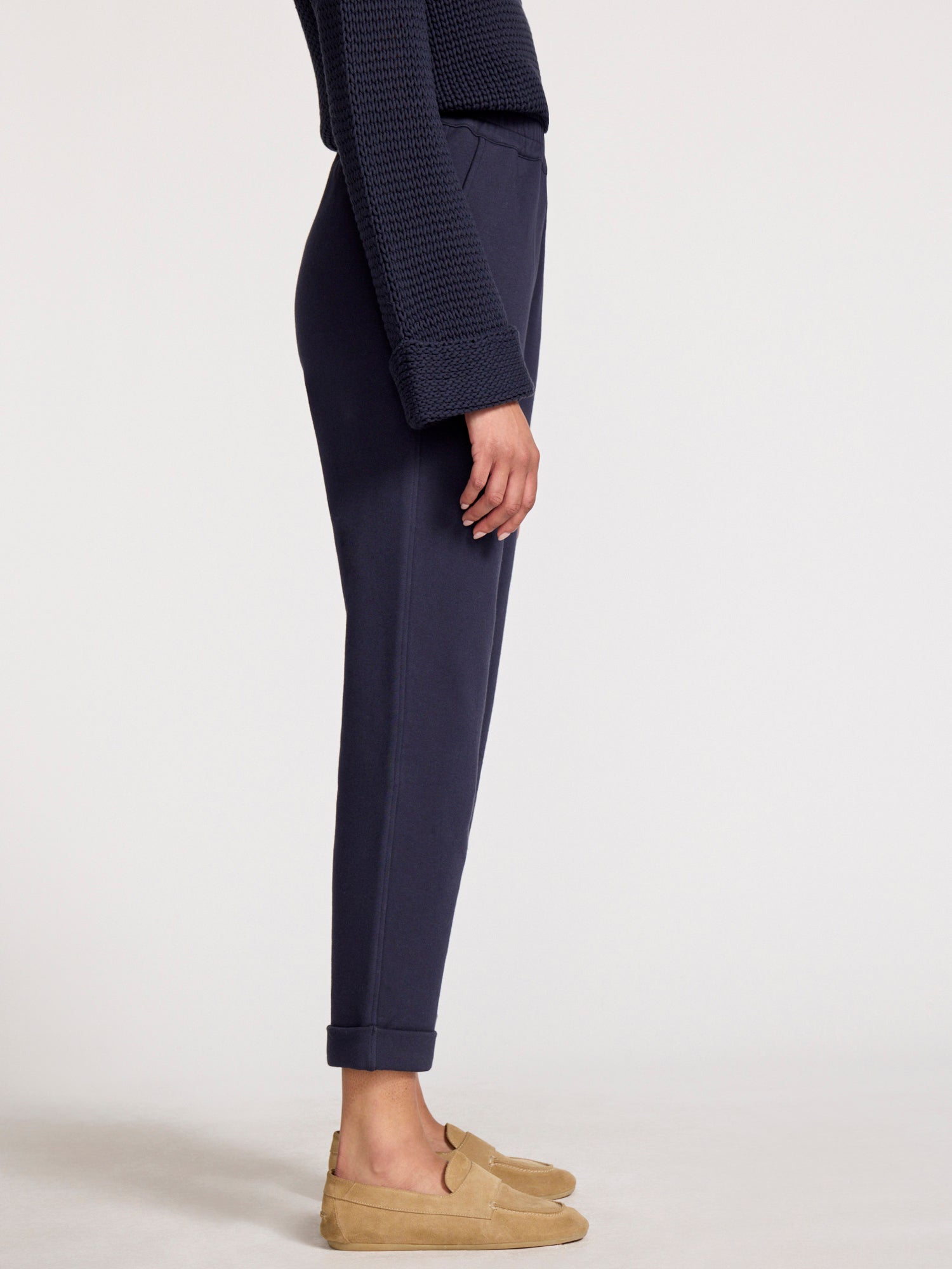 El pantalón de felpa escocesa