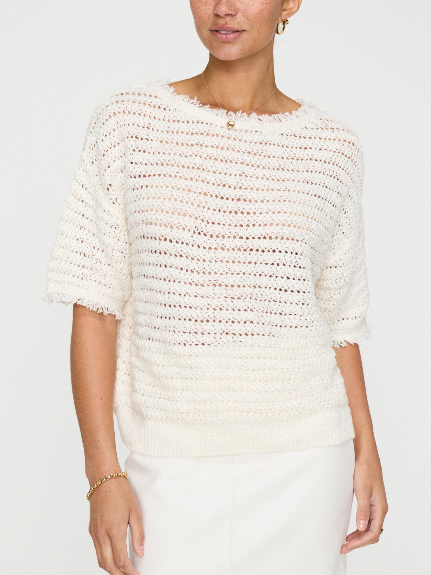 The simi fringe pullover