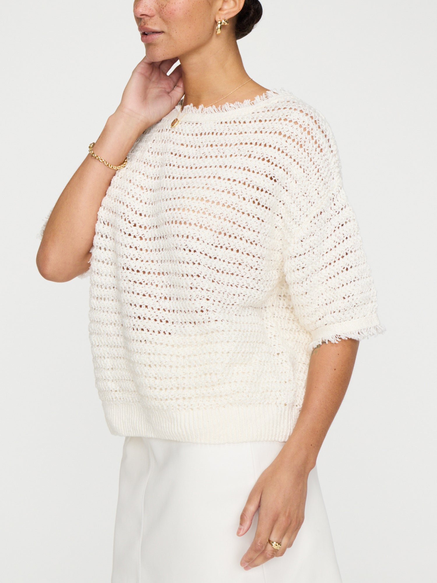 The simi fringe pullover