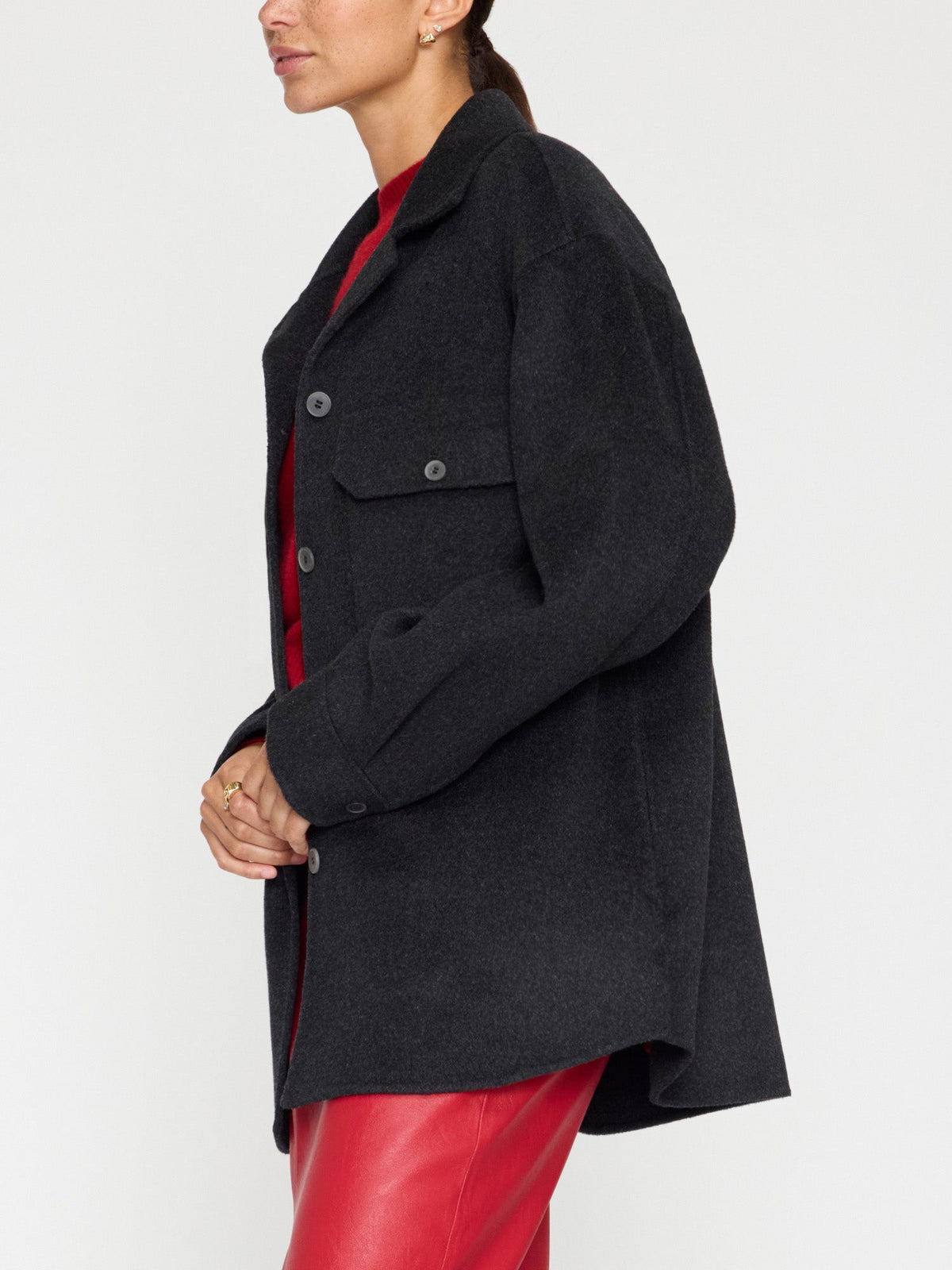 The ezra shirt jacket