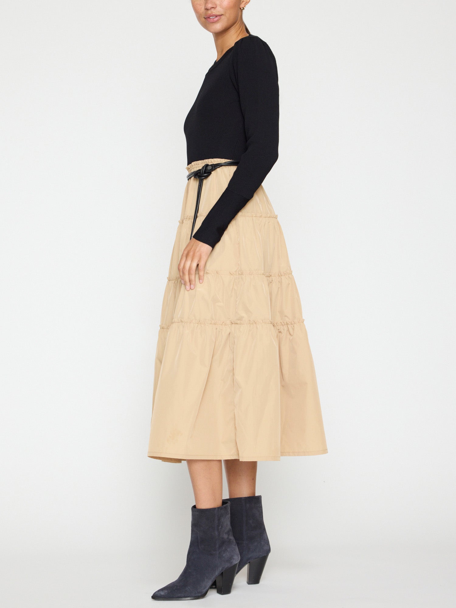 El vestido escalonado Ava