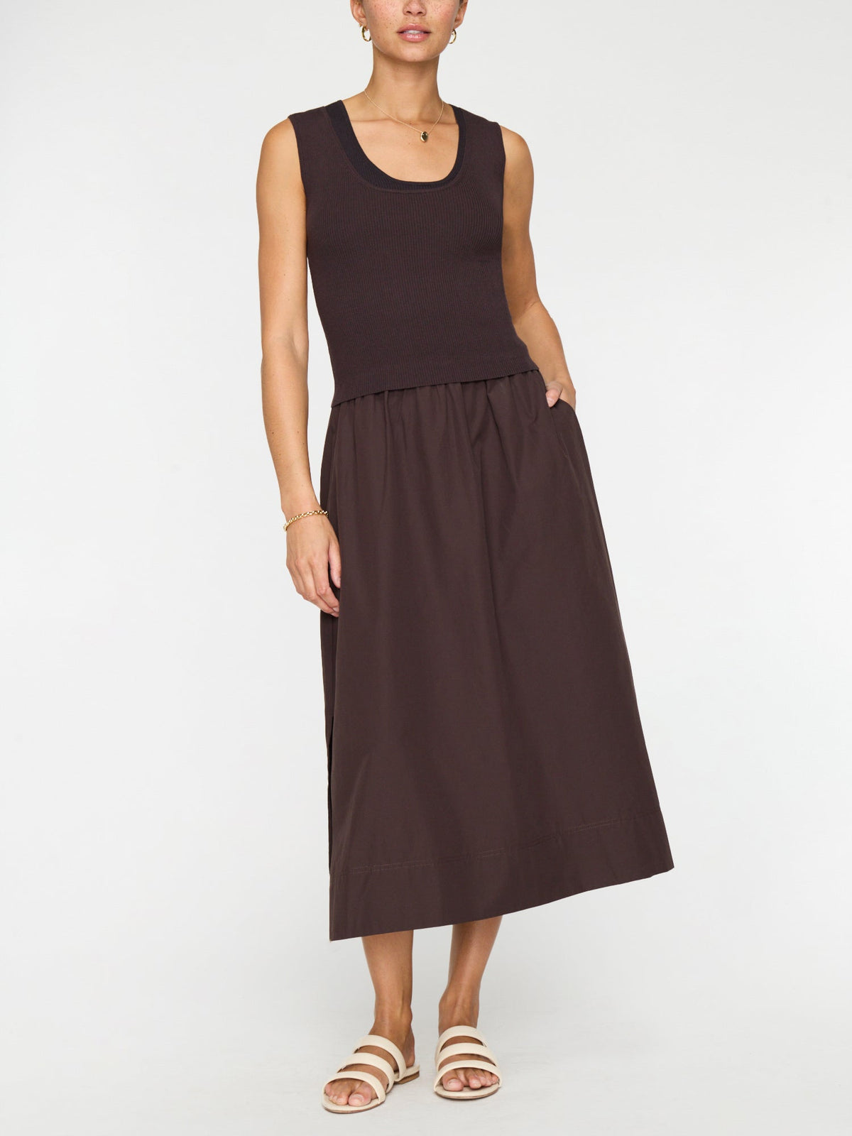 The sofia sleeveless dress