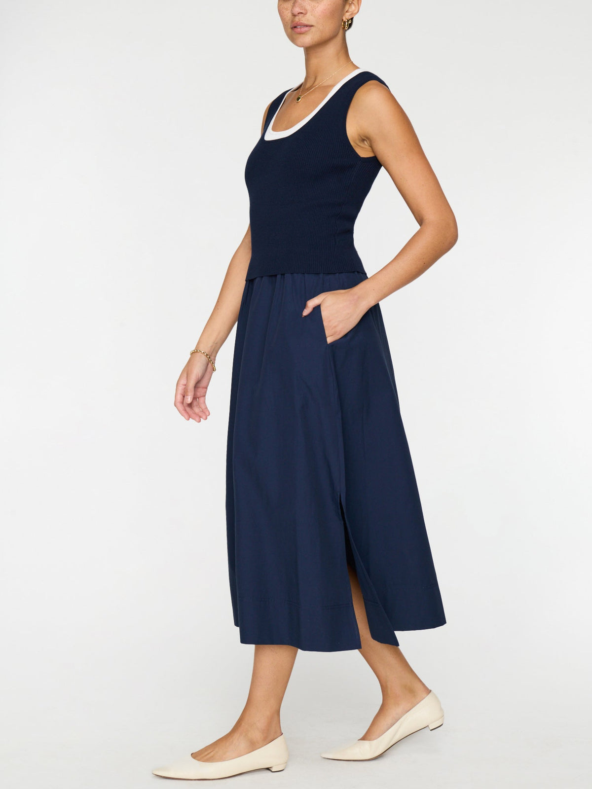 The sofia sleeveless dress