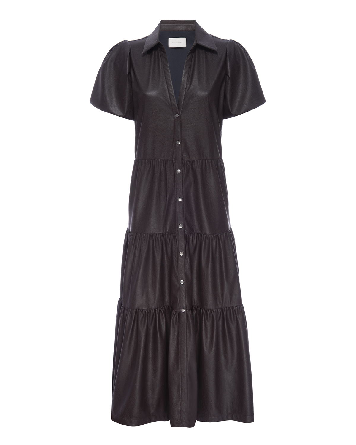 El vestido de cuero vegano Habana