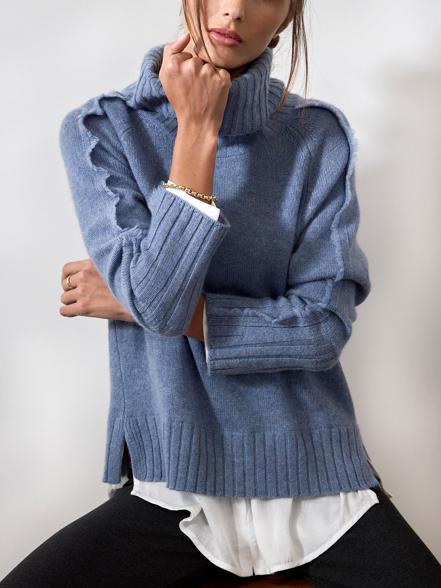 The jolie fringe layered looker