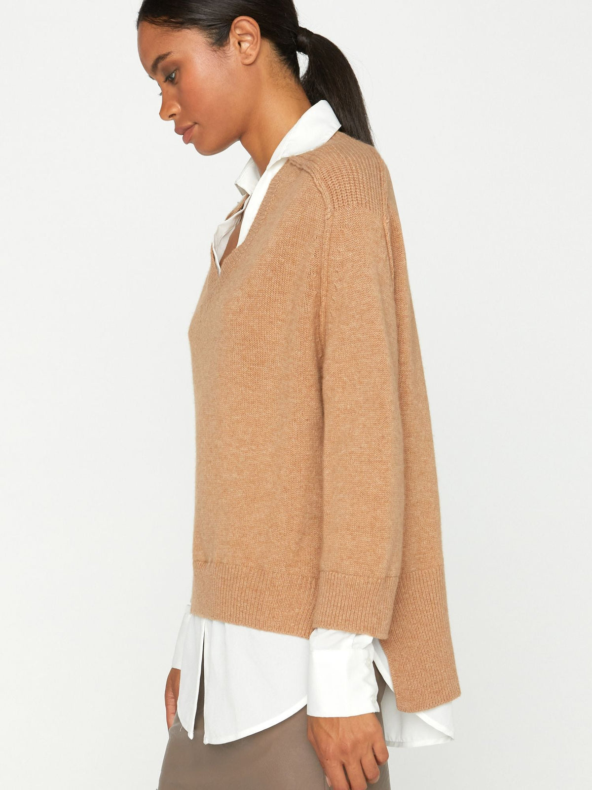 The looker layered v-neck