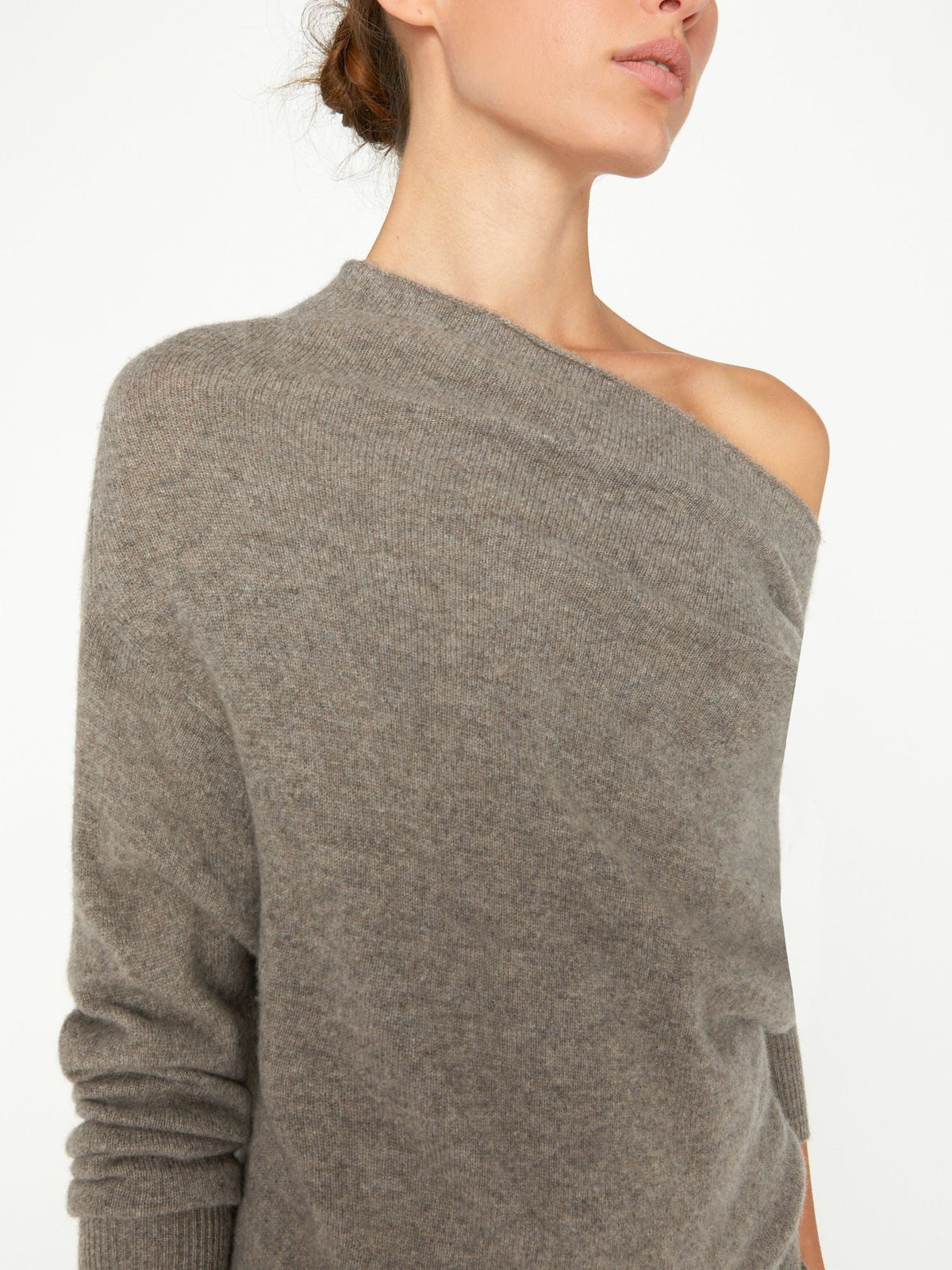 The lori cashmere off shoulder
