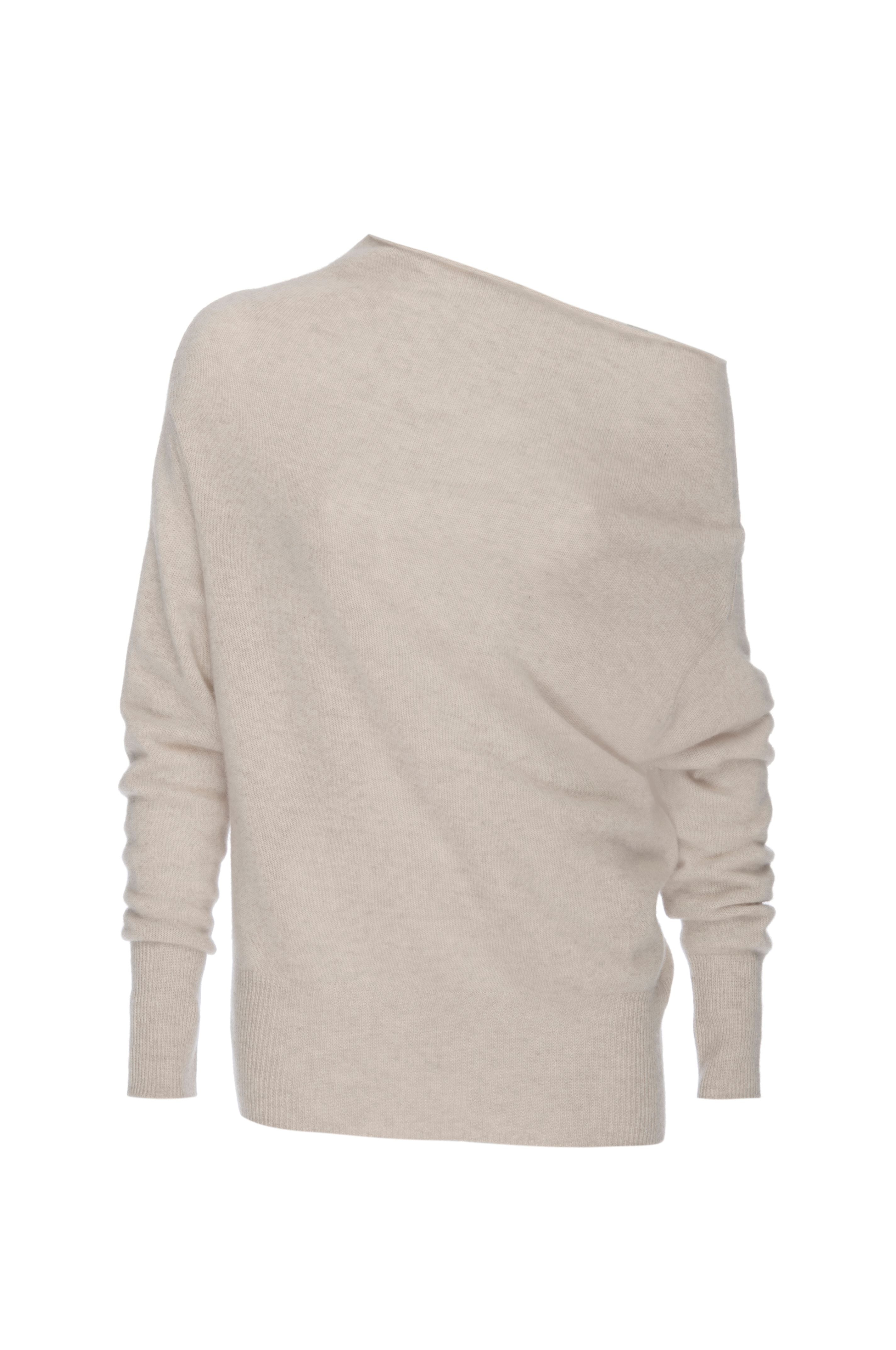 The lori cashmere off shoulder