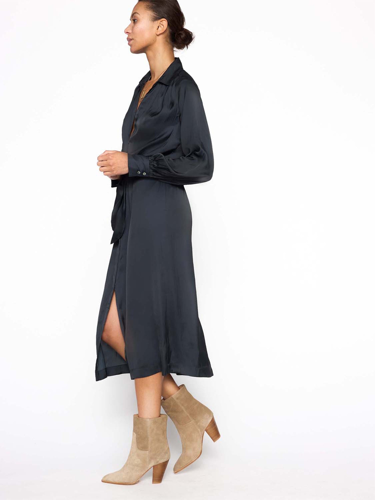 El vestido camisero midi Madsen