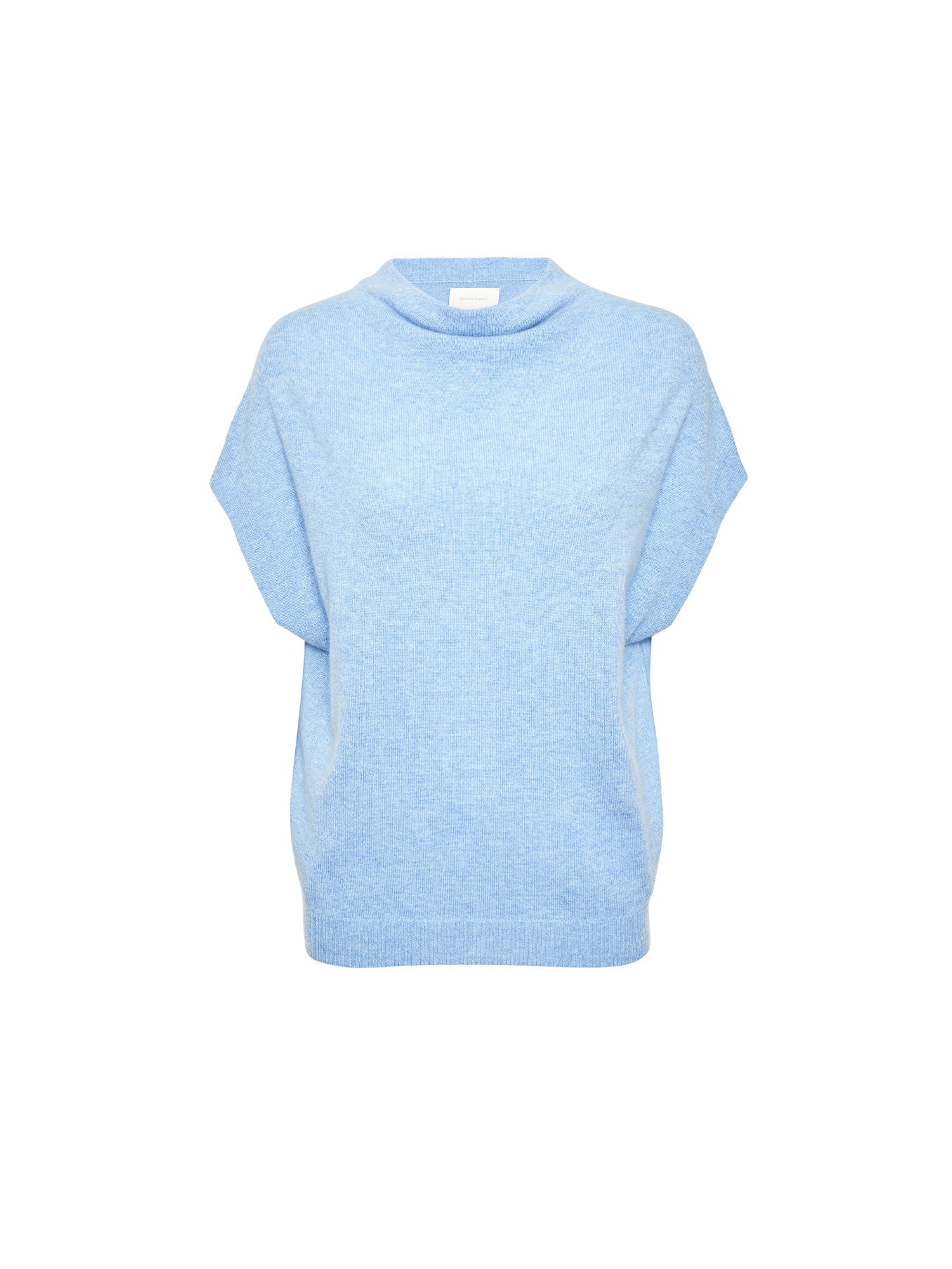 The morten funnel neck cashmere top