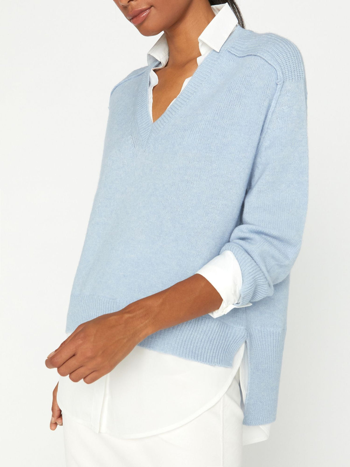 The looker layered v-neck