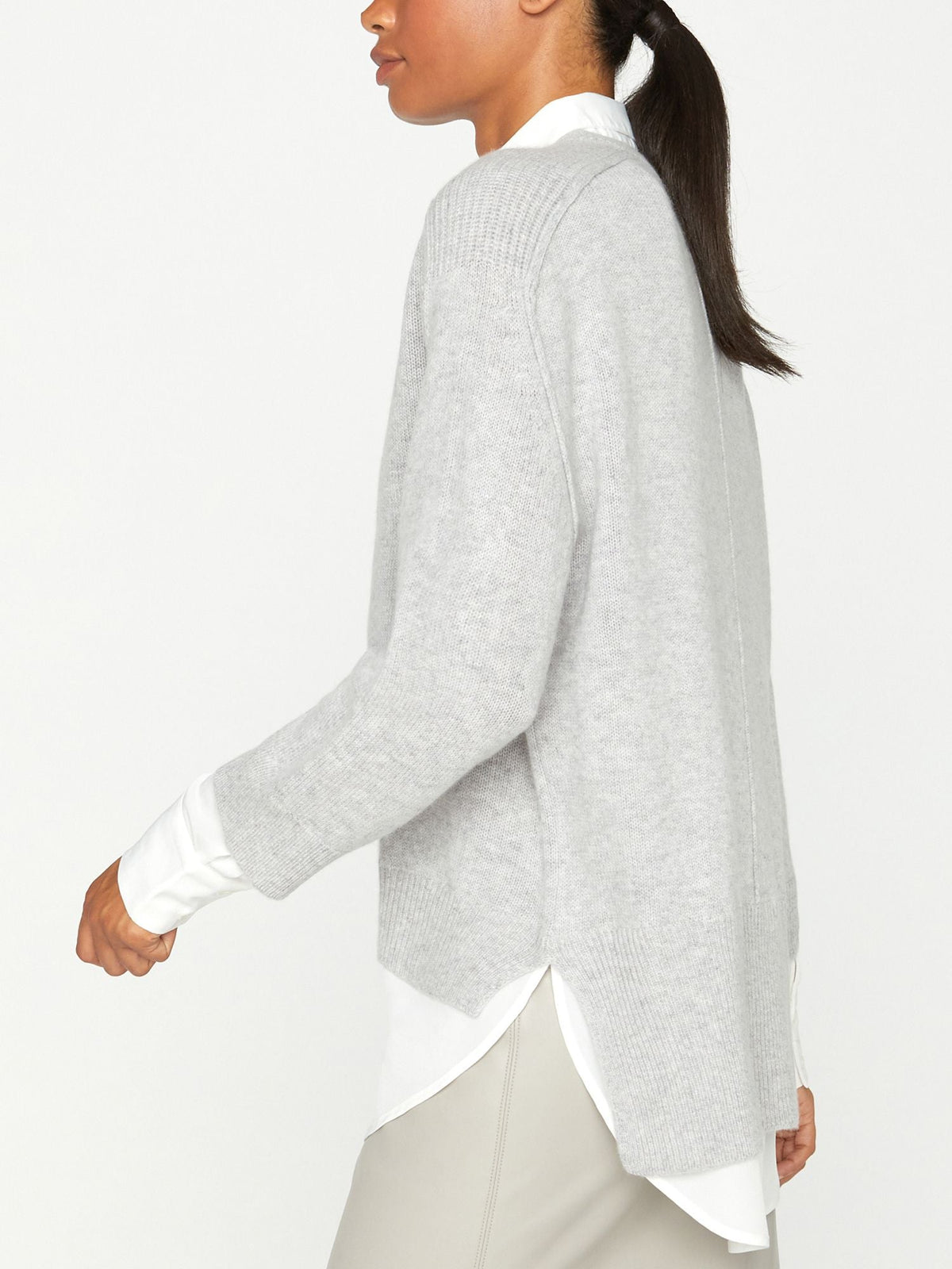 The looker layered v-neck